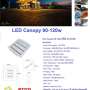 LED Canopy 90-130w (รุ่น168LED)
