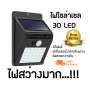 EZIHOME ไฟติดผนัง เซ็นเซอร์ ใช้พลังงานโซล่าเซล รุ่น SolarLight 30 DIM